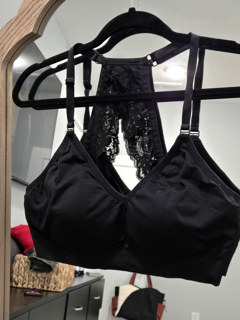 Torrid Black Lace-Back Bralette - Women Intimates & Sleepwear